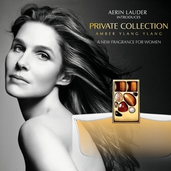 Estee Lauder Amber Ylang Ylang (2008): Cosy Cashmere Throw {Perfume Review} {New Fragrance} {Advert}