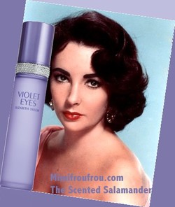 Elizabeth Taylor Violet Eyes by Elizabeth Arden (2010): It Begins with a Look {New Perfume} {Celebrity Fragrance}